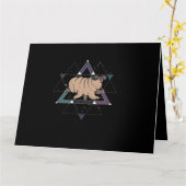 タディグレード宇宙サイエンスウォーターベアーラバーマイクロビオ カード (黄色い花)