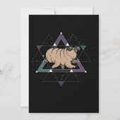 タディグレード宇宙サイエンスウォーターベアーラバーマイクロビオ 招待状 (裏面)