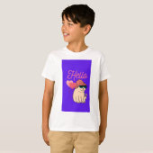 タディ付きハローネーム Tシャツ (正面フル)