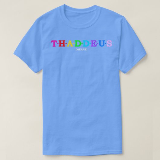 タデウスハート2 Tシャツ (デザイン正面)