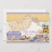 タトゥス&ティーパーティーガールズドレスアップ 招待状 (裏面)