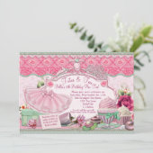 タトゥス&ティーパーティーガールズドレスアップ 招待状 (スタンド正面)