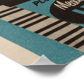 タトゥム/ガーナージャズコンサートヴィンテージ ポスター (角)