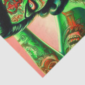 タトゥーされたゾンビピンアップ 薄葉紙 (詳細)