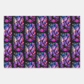 タトゥーとバラ2 ラッピングペーパーシート (正面2)