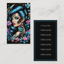 タトゥーとバラ 名刺