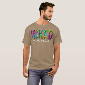 タトゥーのあるママ ヒョウ柄タトゥーママ タトゥー入りのママ Tシャツ (正面フル)