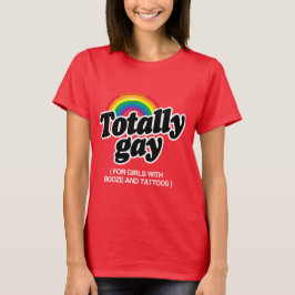 タトゥーのある女の子に完全にオネェっぽい - ホワイト -.png tシャツ