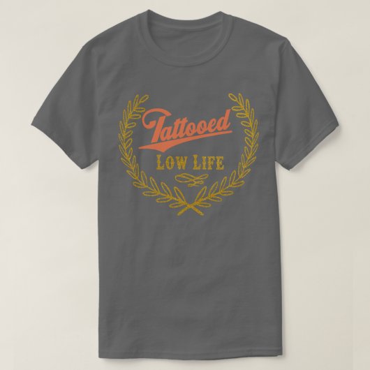 タトゥーの入った下品なやつ 1 Tシャツ (デザイン正面)