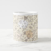 タトゥーの概念パターン ジャンボコーヒーマグカップ (正面)