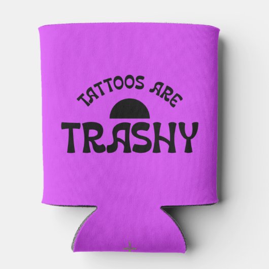 タトゥーは汚い皮肉おもしろいベバレッジクーラー 缶クーラー (裏面)