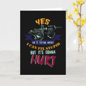 タトゥーは芸術である カード (黄色い花)