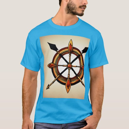 タトゥーをテーマにしたTシャツ Tシャツ (正面)