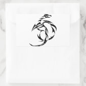 タトゥーを日焼けするシール 長方形シール (バッグ)