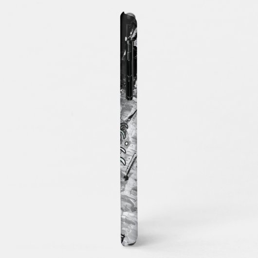 タトゥーアジアのコイフィッシュポン中国のド日本のウォーター Case-Mate iPhoneケース (裏面/左)