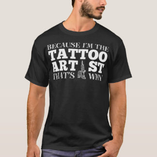 タトゥーアーティおもしろいスト  Tシャツ