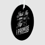 タトゥーアーティストのタトゥーストおもしろいギフトだけ オーナメント (正面)