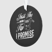 タトゥーアーティストのタトゥーストおもしろいギフトだけ オーナメント (正面)