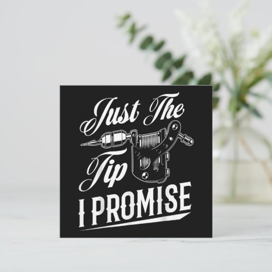 タトゥーアーティストのタトゥーストおもしろいギフトだけ シーズンカード (スタンド正面)