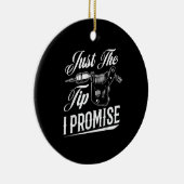 タトゥーアーティストのタトゥーストおもしろいギフトだけ セラミックオーナメント (右)