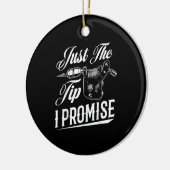 タトゥーアーティストのタトゥーストおもしろいギフトだけ セラミックオーナメント (左)