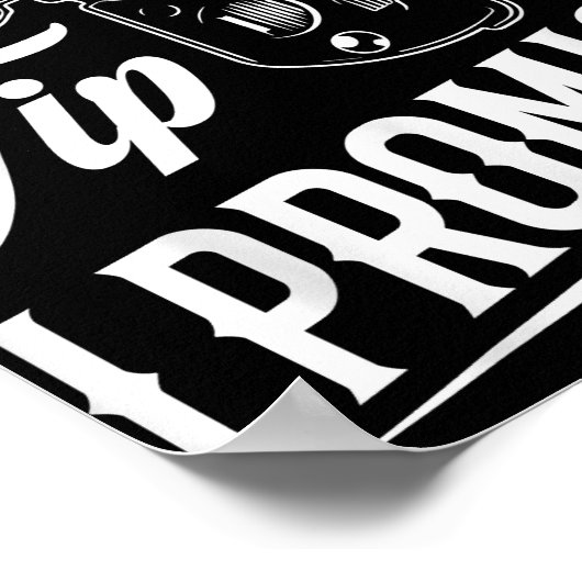 タトゥーアーティストのタトゥーストおもしろいギフトだけ ポスター (角)