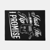 タトゥーアーティストのタトゥー入れおもしろい墨の贈り物 ドアマット (正面)