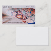 タトゥーアーティストインクアーティストタトゥーパーラー 名刺 (正面/裏面)