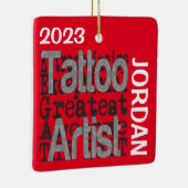 タトゥーアーティストエクストノーナレアカスタム セラミックオーナメント (右)