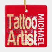 タトゥーアーティストエクストノーナレアカスタム セラミックオーナメント (正面)