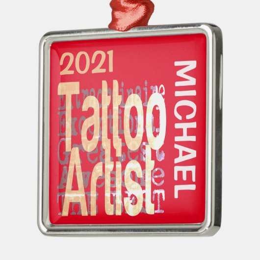 タトゥーアーティストエクストノーナレアカスタム メタルオーナメント (左)