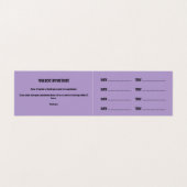 タトゥーアーティストサロンアポイントメント名刺 名刺 (内部フラット)