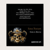 タトゥーアーティストサロンアポイントメント名刺 名刺 (外部フラット)