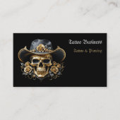 タトゥーアーティストサロン名刺 名刺 (正面)