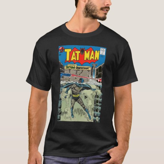 タトゥーアーティストロン・リッチ前クレヨン・グラフィティ Tシャツ (正面)