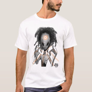 タトゥーアーティストロン・リッチ前クレヨン・グラフィティ Tシャツ