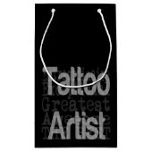 タトゥーアーティスト並外れ スモールペーパーバッグ (裏面)