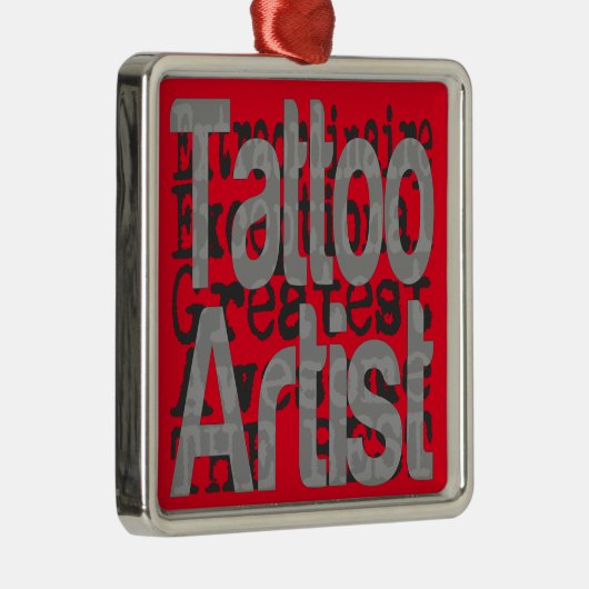 タトゥーアーティスト並外れ メタルオーナメント (右)