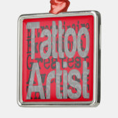 タトゥーアーティスト並外れ メタルオーナメント (左)