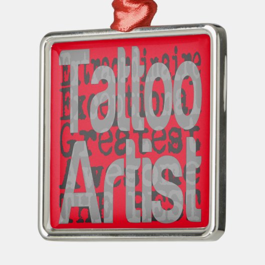 タトゥーアーティスト並外れ メタルオーナメント (左)