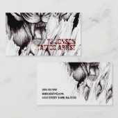 タトゥーアーティスト体アート名刺 名刺 (正面/裏面)