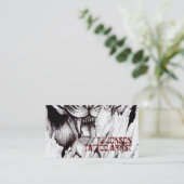 タトゥーアーティスト体アート名刺 名刺 (スタンド正面)