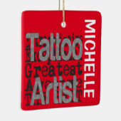 タトゥーアーティスト超序列カスタム セラミックオーナメント (右)