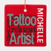 タトゥーアーティスト超序列カスタム セラミックオーナメント (裏面)