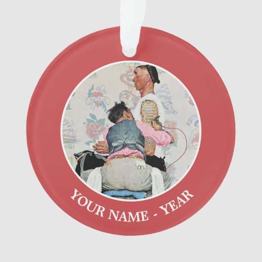 タトゥーアーティスト オーナメント (正面)