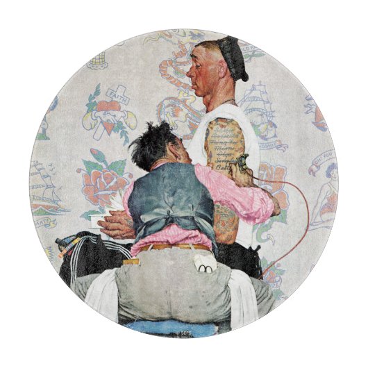 タトゥーアーティスト カッティングボード (正面)