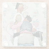 タトゥーアーティスト ガラスコースター (裏面)