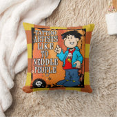 タトゥーアーティスト クッション (ブランケット)