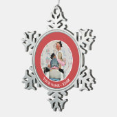 タトゥーアーティスト スノーフレークピューターオーナメント (右)