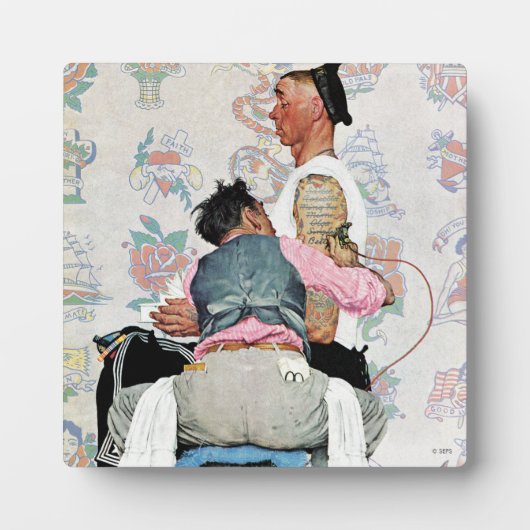 タトゥーアーティスト フォトプラーク (正面)